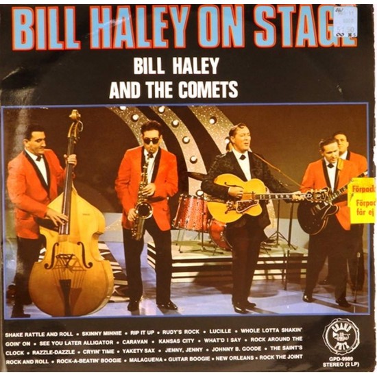 Пластинка Bill Haley & the Comets Bill Haley on Stage (2LP)